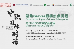 Sino-European Dialogue - Focus on Hot Topics of Graves' orbitopathy
