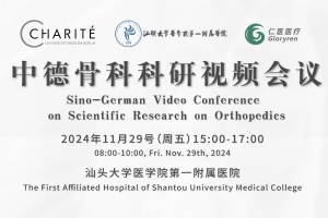 中德骨科科研視頻會議